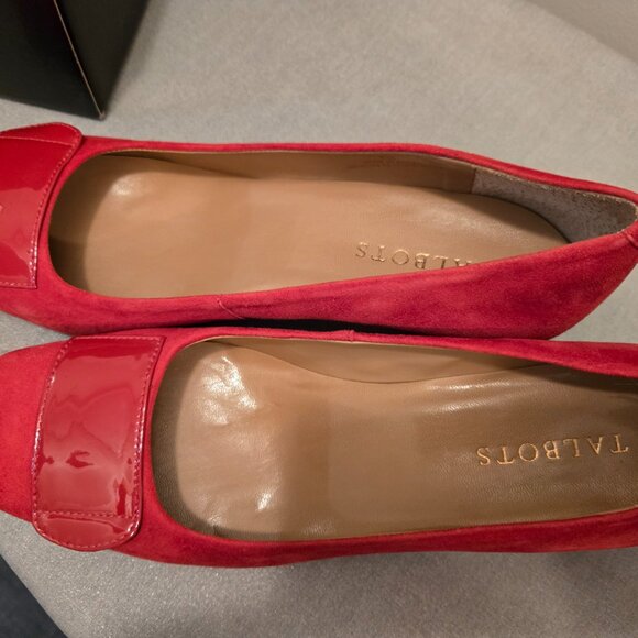 red dress shoes, comfortable, worn onc - Picture 2 of 4